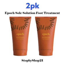 [2pk] Nu Skin NuSkin Epoch Sole Solution Foot Treatment Exp 12/2027 NEW LOOK