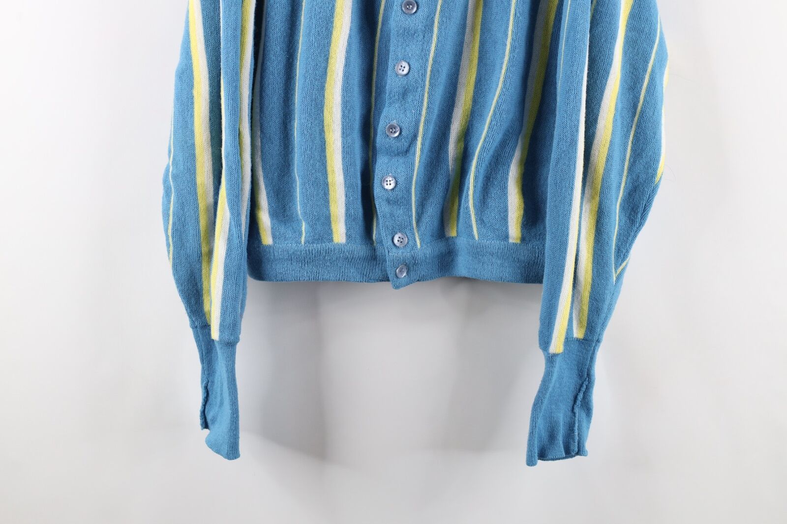 Vtg 50s 60s Streetwear Womens Large Boxy Fit Stri… - image 3