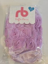 Ruffle Buns Baby Bloomers Diaper Cover   Size 3-6 Mo   Photo Prop, Baby Shower