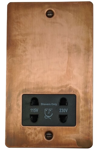 G&H Flat Plate Tarnished Copper FTCB Light Switches, Plug Sockets, USB, Toggles - Picture 24 of 47