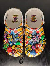 grateful dead crocs size 9