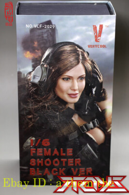 VERYCOOL VCF-2029 1/6 BLACK Sniper Angelina Jolie Military Model