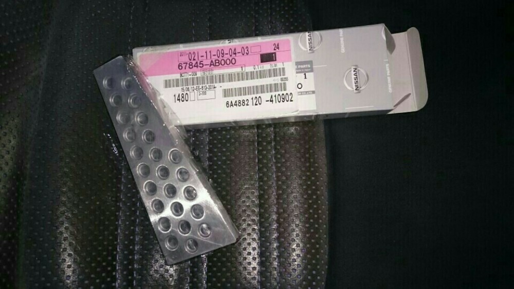 NISSAN Genuine R34 R33 R32 240SX 200SX 300ZX 350Z Aluminum Pedal