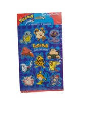 Vintage 1999 Pokemon Scrapbook Stickers Nintendo
