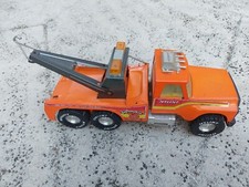NYLINT  big pumpkin  15 inch vintage 1970's tow truck