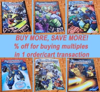 Transformers Armada Energon pack-in comics / catalogs BUY MORE SAVE MORE!