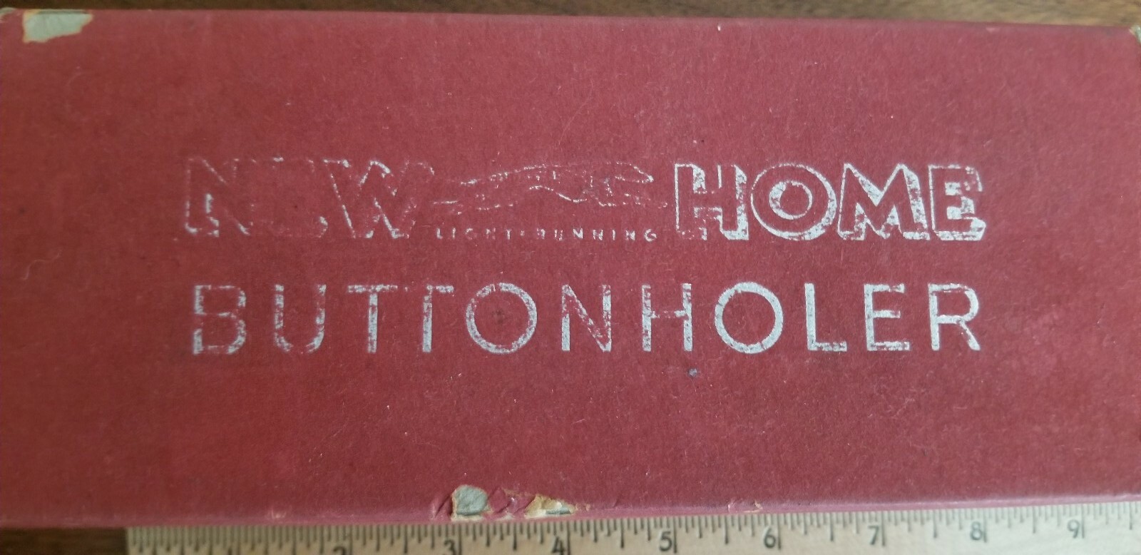 Vintage "New Home Buttonholer" eBay