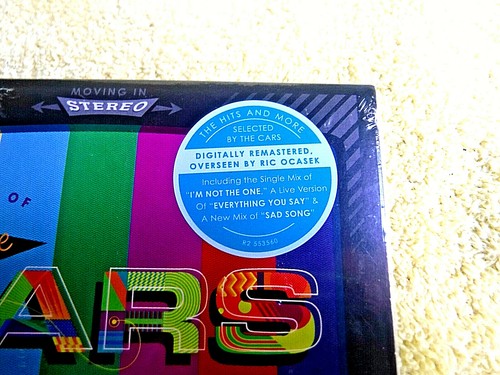 NEW/SEALED 2016 CD! THE BEST OF THE CARS SELECTED BY THEM! REMASTERED 18 SONGS! - Imagen 2 de 6
