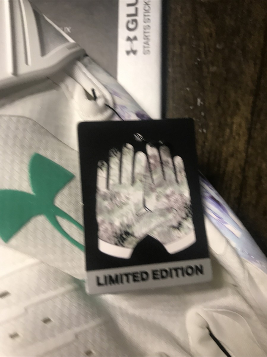 Under Armour UA Spotlight Limited Edition Diamond Football Gloves