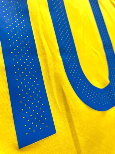 2016/17 Sweden Home Jersey #10 Ibrahimovic 2XL adidas Soccer Euro Zlatan Kit - Picture 10 of 21