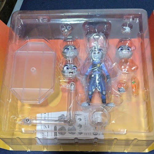 Kaiyodo Movie Revo No.008 Zootopia Judy Hopps Action Figure Used Very Good - Picture 2 of 2