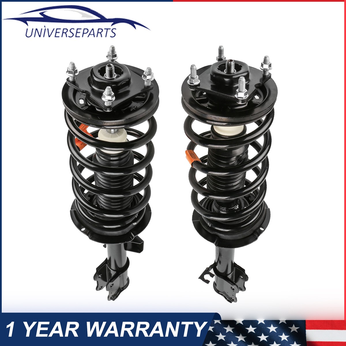 2PC Front Struts Shocks Absorbers for 2001-12 Ford Escape