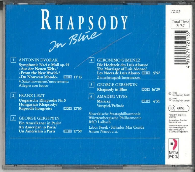 Rhapsody in Blue von Various | CD | - Bild 2 von 2