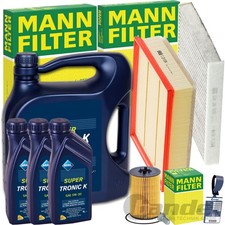 MANN INSPEKTIONSPAKET+ARAL SUPER TRONIC ÖL passend für VW CALIFORNIA CRAFTER TGE MANN INSPEKTIONSPAKET+ARAL SUPER TRONIC ÖL passend für VW CALIFORNIA CRAFTER TGE