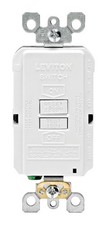 Leviton GFRBF-0KW 20A 125V SmartlockPro GFCI Outlet   White, Self-Test