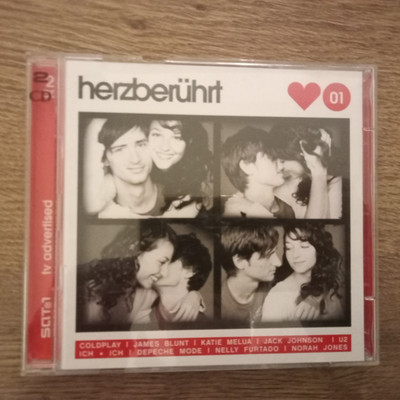 Herzberührt 01 - Coldplay, James Blunt, Katie Melua, U2, Ich + Ich, REM, - 2CDs