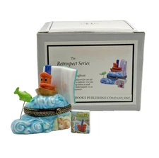 Scuffy The Tugboat Golden Books PHB Porcelain Hinged Box Midwest 39462 ~ New