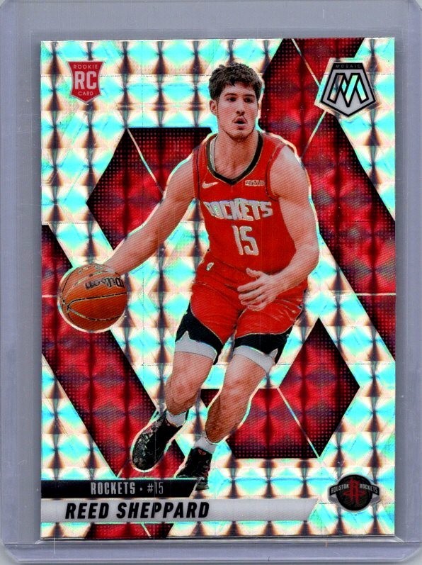 2024-25 Panini Mosaic - Rookies Reed Sheppard #249 Mosaic Prizm (RC)