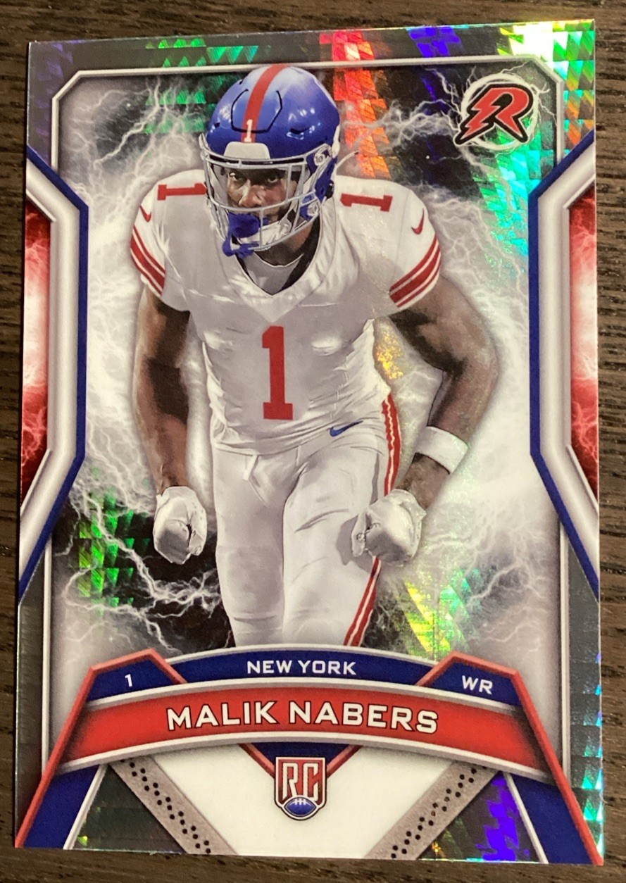 2024 Topps Resurgence - Rookies Malik Nabers #170 Hyper Refractor (RC)