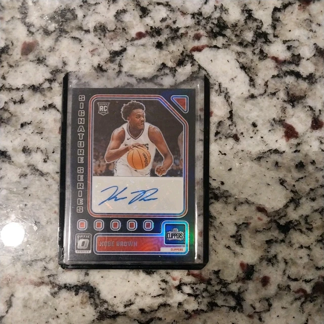 2023-24 Panini Donruss Optic Signature Series Kobe Brown  SS-BRW Black 1/1 🔥