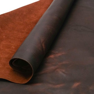Oil Tan Leather Side 19 24 sqft 5/6 oz   Phenix Line   Medium Soft/Firm   SLC