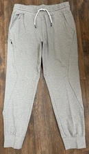 BYLT Premium Basics Active Jogger Pants Sweatpants Gray 28” Drawstring Men's L