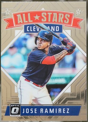 2018 Donruss Optic #169 Jose Ramirez Baseball EX