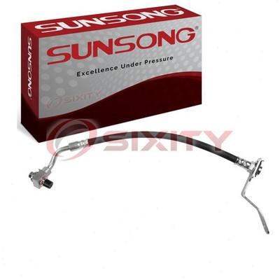Sunsong Rear Right Brake Hydraulic Hose for 1999-2004 Chevrolet Silverado rj