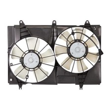 Radiator Condenser Fan Assembly For Cadillac For Cts 2004-2007 Plastic