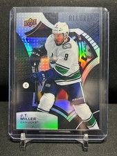 J.T. Miller 2021-22 Upper Deck Allure Black Rainbow #26 Canucks