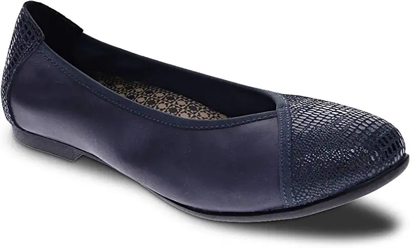 Женские балетки Revere Nairobi темно-синий ЯщерицаСапфир 7 BM США 4890₽