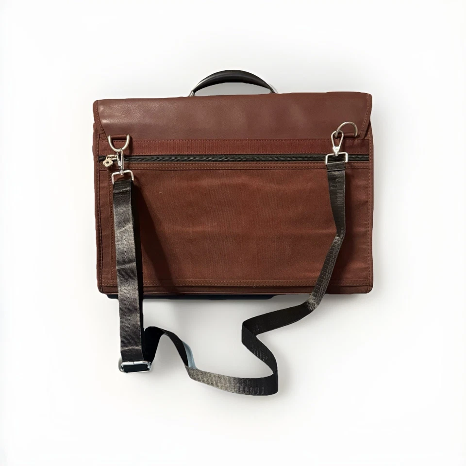 SAMSONITE CARTELLA VINTAGE MARRONE - Imagen 4 de 4