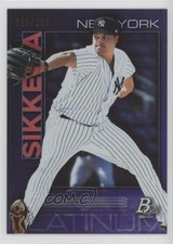 2020 Bowman Platinum Wal-Mart Top Prospects Purple /250 TJ Sikkema #TOP-61 0o6v