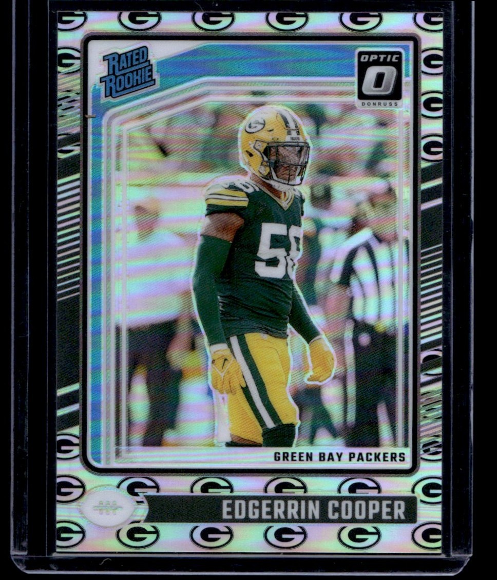 2024 Donruss Optic Edgerrin Cooper Rookie /32 #231 Team Logo