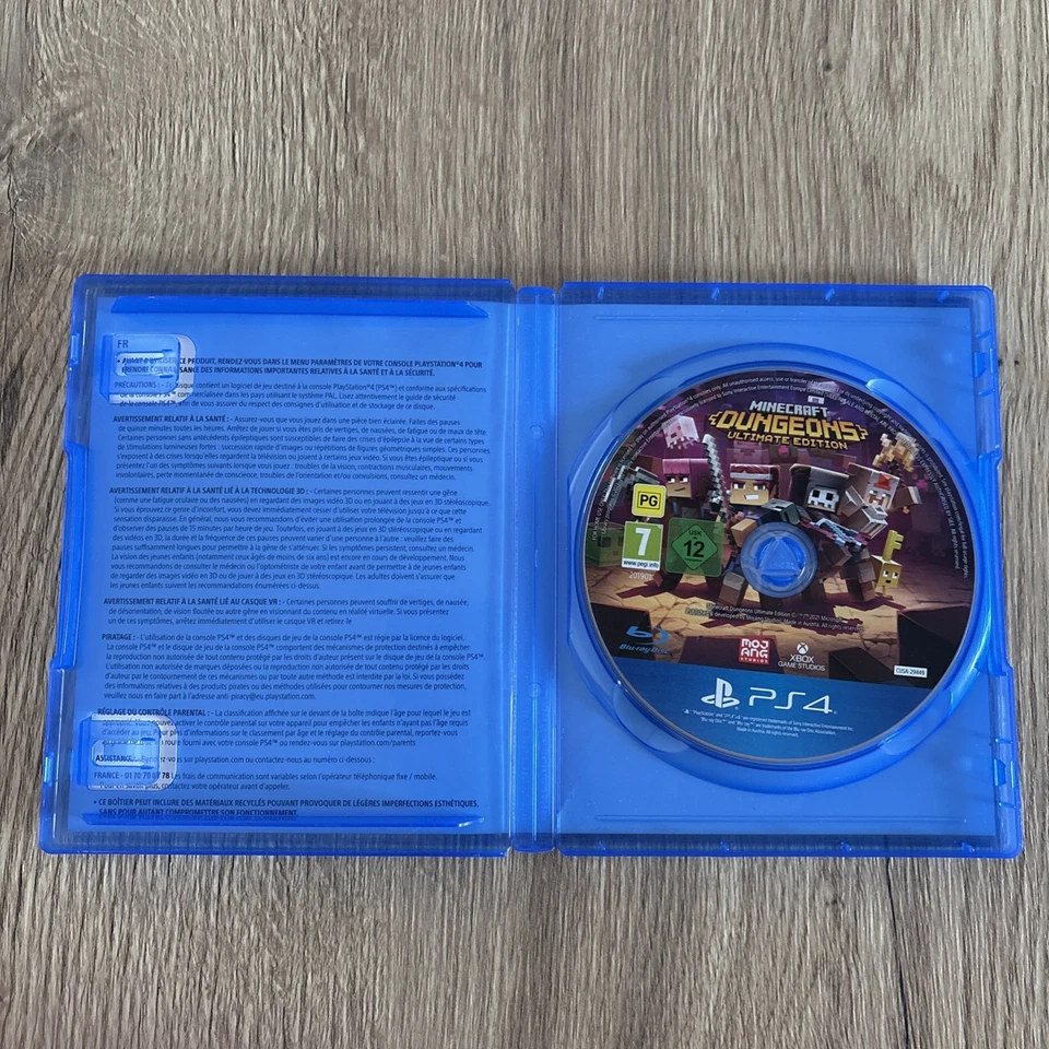 Minecraft Dungeons Ultimate Edition Jeu Vidéo PS4 Playstation 4, photo 3 sur 4