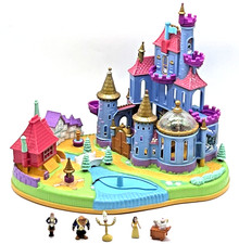 Vintage Polly Pocket Beauty & The Beast Castl...