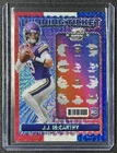 J.J. MCCARTHY 2024 CONTENDERS OPTIC WINNING TICKET RC RED WHITE BLUE PRIZM 12/13