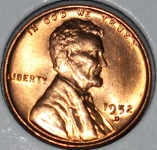 1952-D Wheat Cent, Popular Collector Coin, Uncirculated Choice [SN02] As Shown