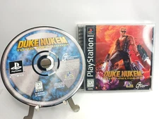 Duke Nukem Total Meltdown PlayStation 1 PS1 CIB Reg Card Tested Works VG Mint 97