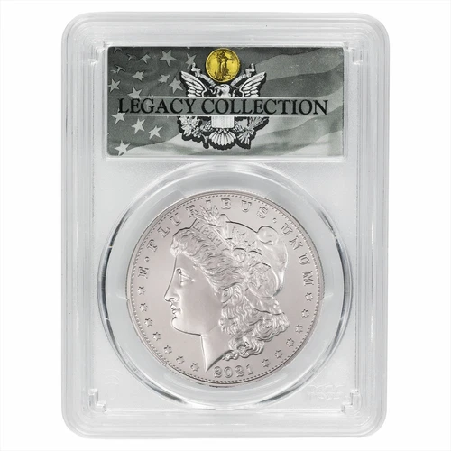 2021 Morgan Silver Dollar $1 100th Anniversary Magnum Opus PCGS MS 70