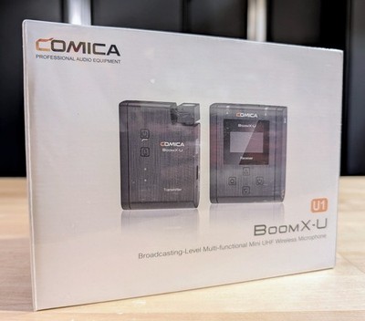 Comica BoomX-U1 Wireless UHF Lavalier Microphone