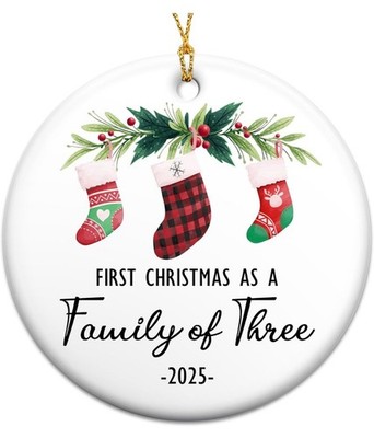 Baby First Christmas Ornament 2025, My First Christmas Tree Decorations Ornament