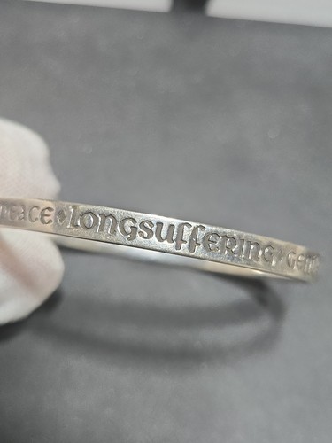 James Avery Retired Sterling Silver Bangle Bracelet 
