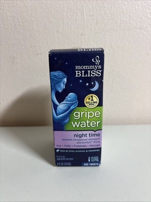 Mommys Bliss, Gripe Water Night Time, 4 Fl Oz