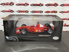 Hotwheels Ferrari F1 F2001 2001 Rubens 1/18 RARE HTF Racing Edition #2 Red