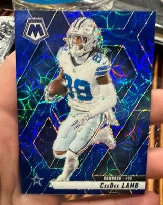 2025 Panini Mosaic #209 CeeDee Lamb Blue Scope