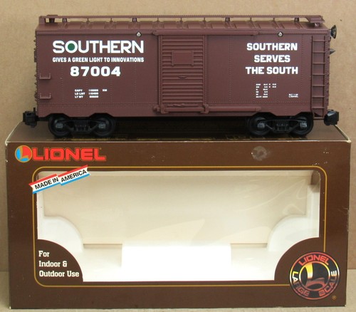 Lionel 8-87004 Southern Boxcar calibre G Nuevo de Lote Antiguo | Condition: New