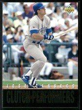 Jose Canseco 1993 Upper Deck Reggie Jackson's Clutch Performers #R4 1