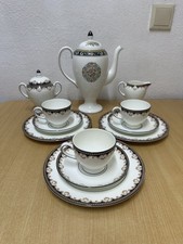 WEDGWOOD England Medici  Kaffeeservice für 3 Personen