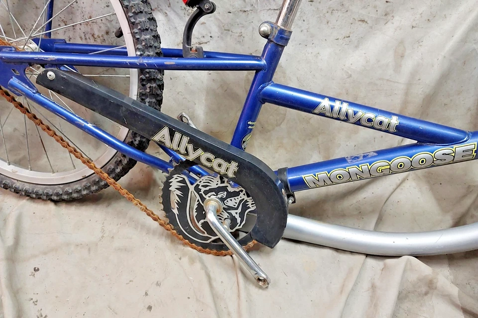 2006 Mongoose Allycat TrailABike 20" Kids Bike Attachment PullAlong Retro Steel~ - Image 4 of 4